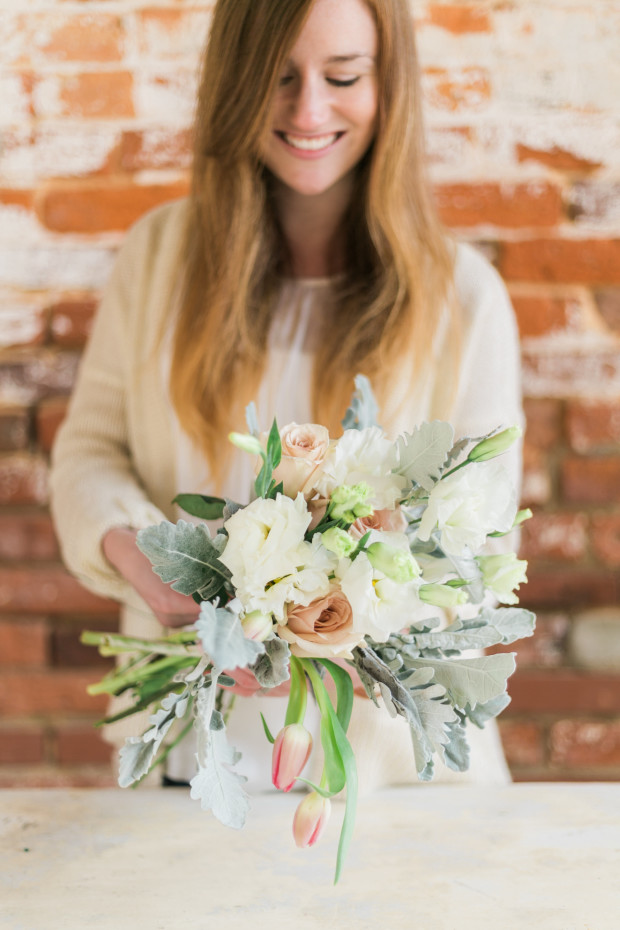 romantic, feminine floral design by Cote Designs for the Illume Retreat styled shoot | Jade Reilly Photography