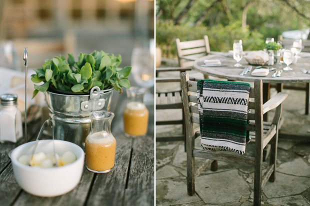 family style dinner for day one of the illume retreat at Travaasa Austin | photography by Love, The Nelsons
