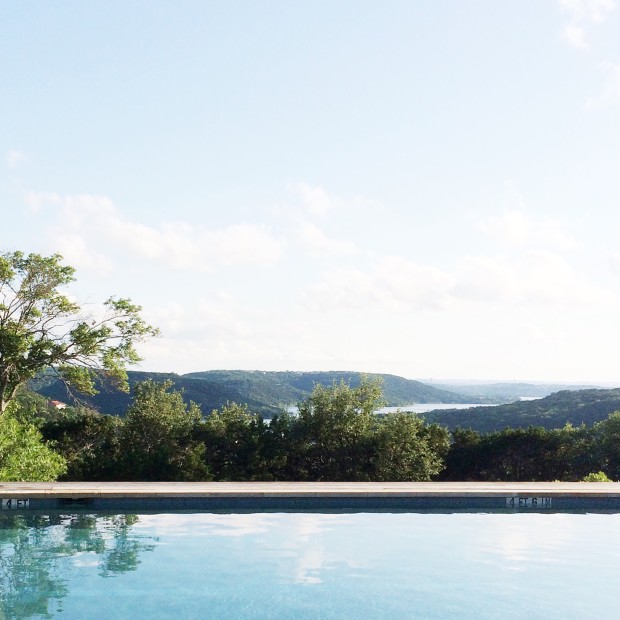 April 25 - May 1 Recap | April Illume Retreat preview via b is for bonnie design | love this view of Lake Travis from Travaasa Austin