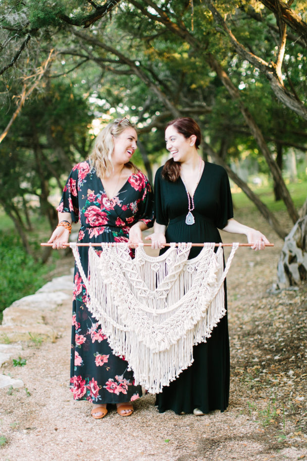 Join us at the all-inclusive Illume Retreat in Waco, Texas from April 24-27, 2017! | photo by Love, the Nelsons | macrame weaving by Steady Hand Creative