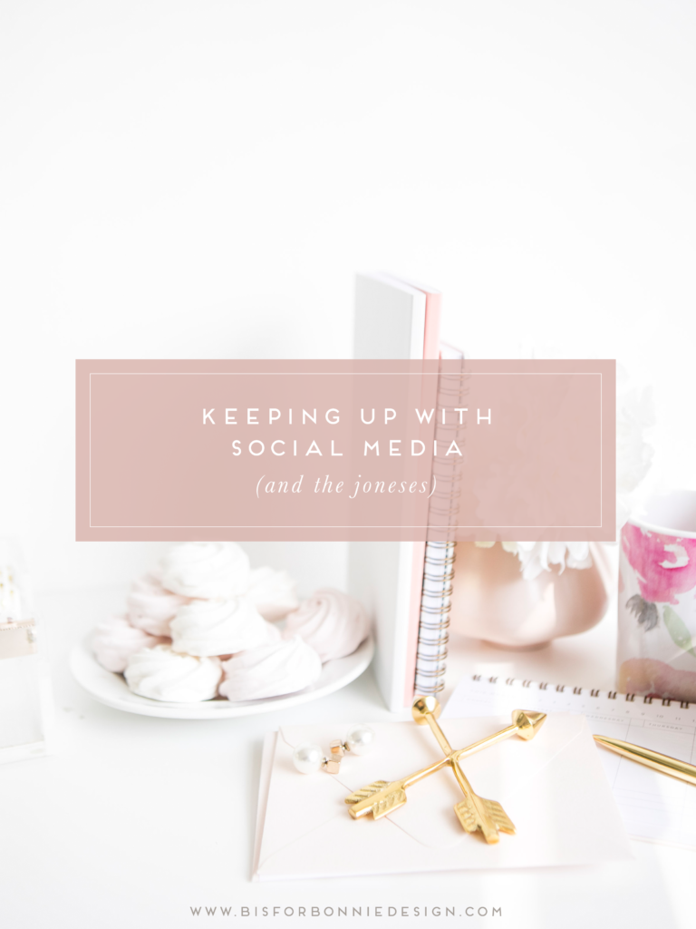 How to keep up with social media and make the most of your brand's online presence | b is for bonnie design