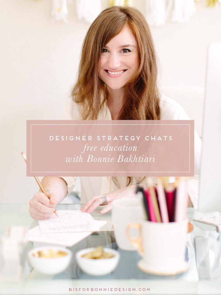 Have you been longing for a close-knit #community of fellow brand designers & strategists who understand the struggles of growing your design biz and also appreciate your borderline obsessive attention to kerning? Let me introduce you to Designer Strategy Chats - a bi-monthly series of pitch-free trainings for brand designers & strategists just like you and me. Snag your seat & expect actionable education, live Q&A, & encouragement to grow your design business. #creative #designstrategychats
