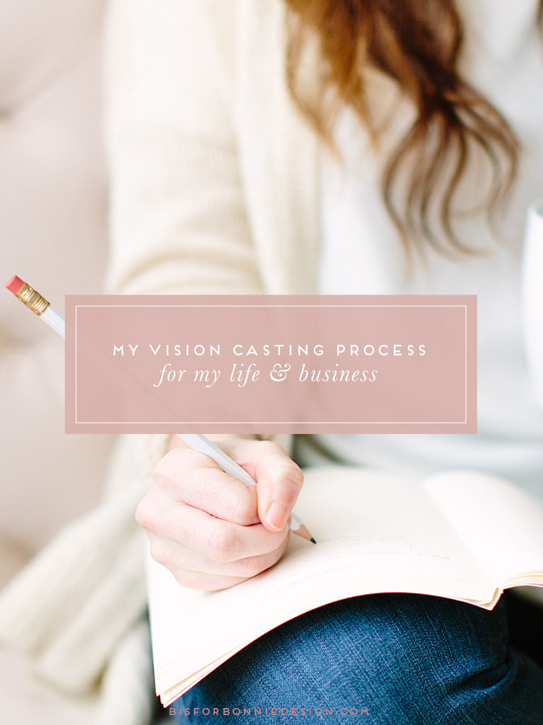 So what exactly is vision casting and how do I use it within my business and life? It is a combination of creating the time in my calendar to walk through my dreams through sets of different questions. | b is for bonnie design #branddesigner #brandstrategy #visioncasting