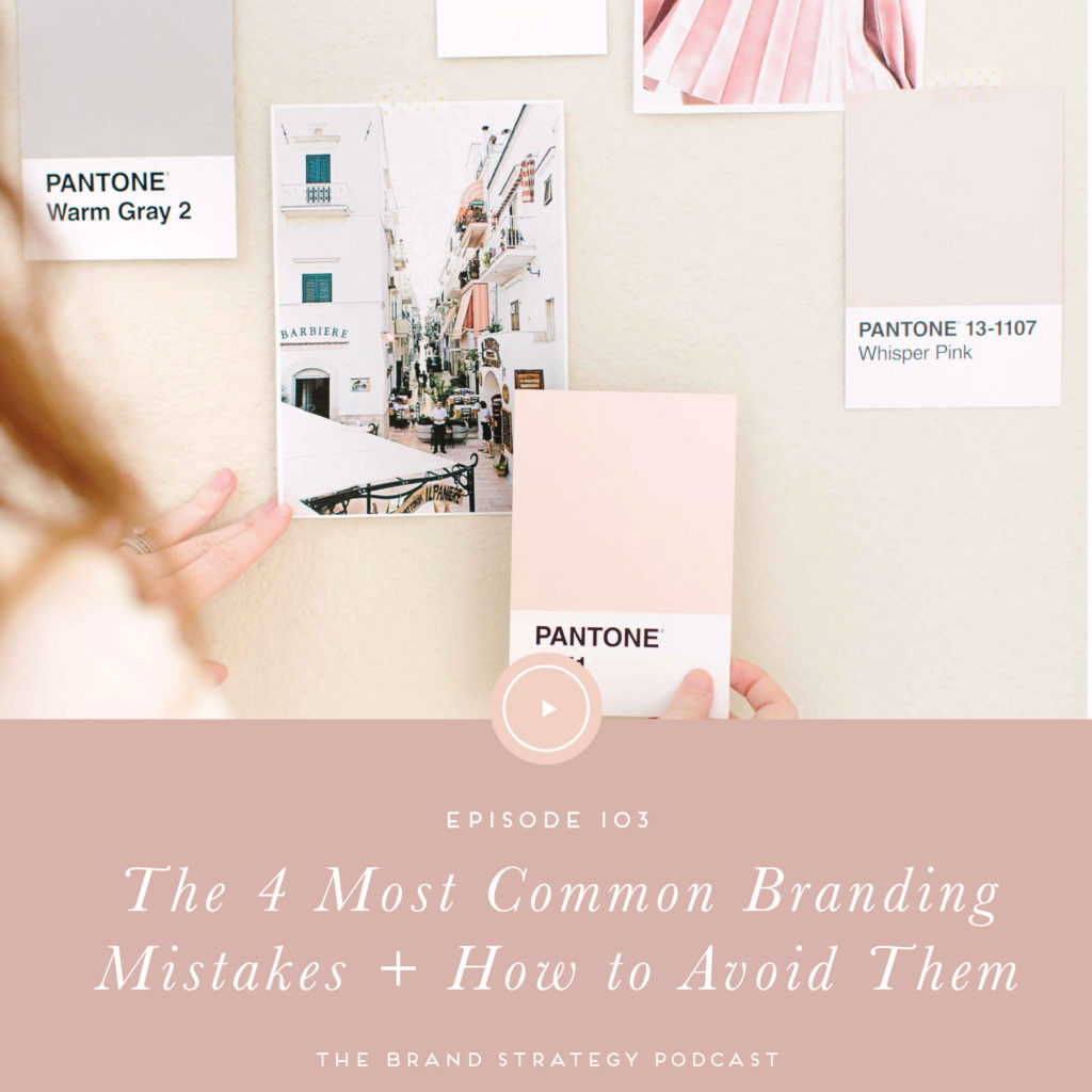 The 4 most common branding mistakes and how to avoid them | The Brand Strategy Podcast #brandstrategy #branding 