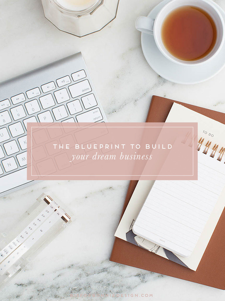 The blueprint to build your dream business. | b is for bonnie design #heartfeltbrandsociety #groupcoaching