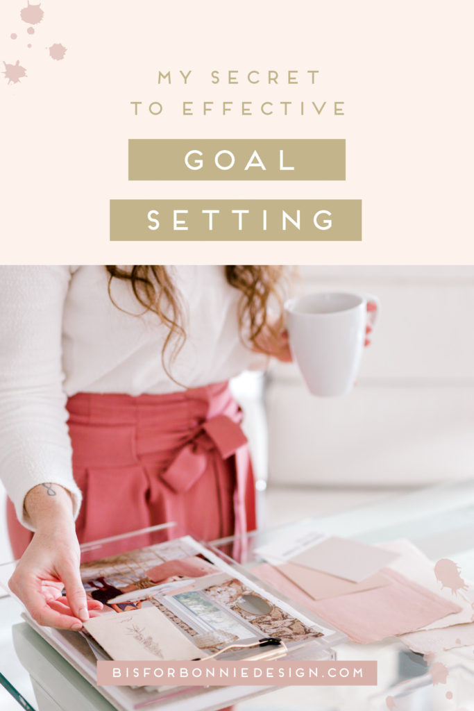 My Secret to Effective Goal Setting in 2020 | b is for bonnie design #brandstrategy #goalsetting